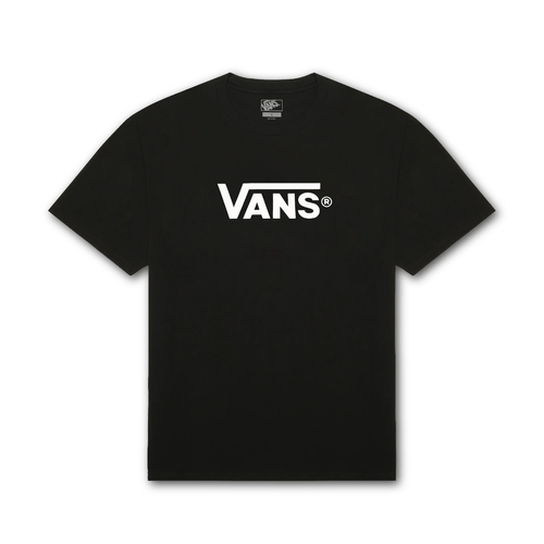 Camiseta Juvenil Vans Classic Logo Preto-V4706300570001- -1-